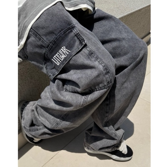 Calça cargo masculino jeans ESTONADA LITEWEAR - Moda Masculina | MuralLife