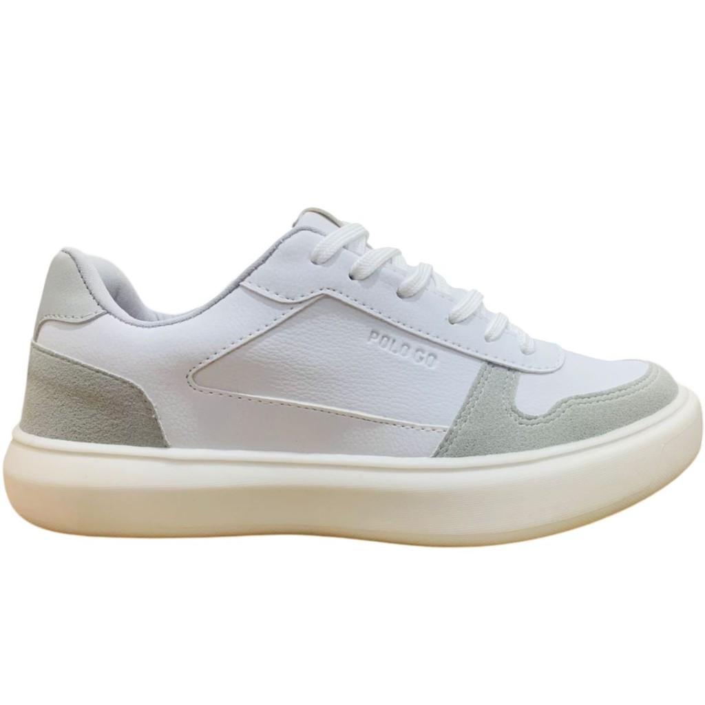 Tênis Masculino Polo-Go 407 Casual Skate Couro Res - Moda Masculina | MuralLife