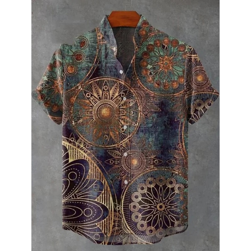 Camisa De Linho De Moda Casual Masculina , Top De  - Moda Masculina | MuralLife